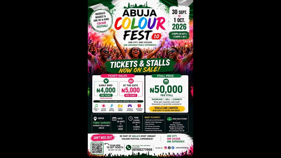 Abuja Color Fest 1.0