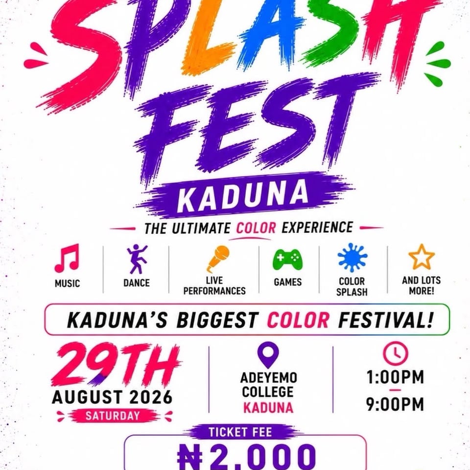 Splash Fest Kaduna