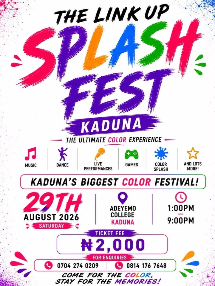Splash Fest Kaduna